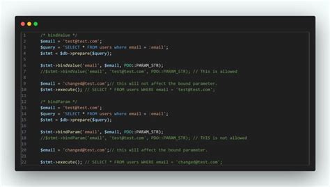 php bindvalue|bind vs bind value.